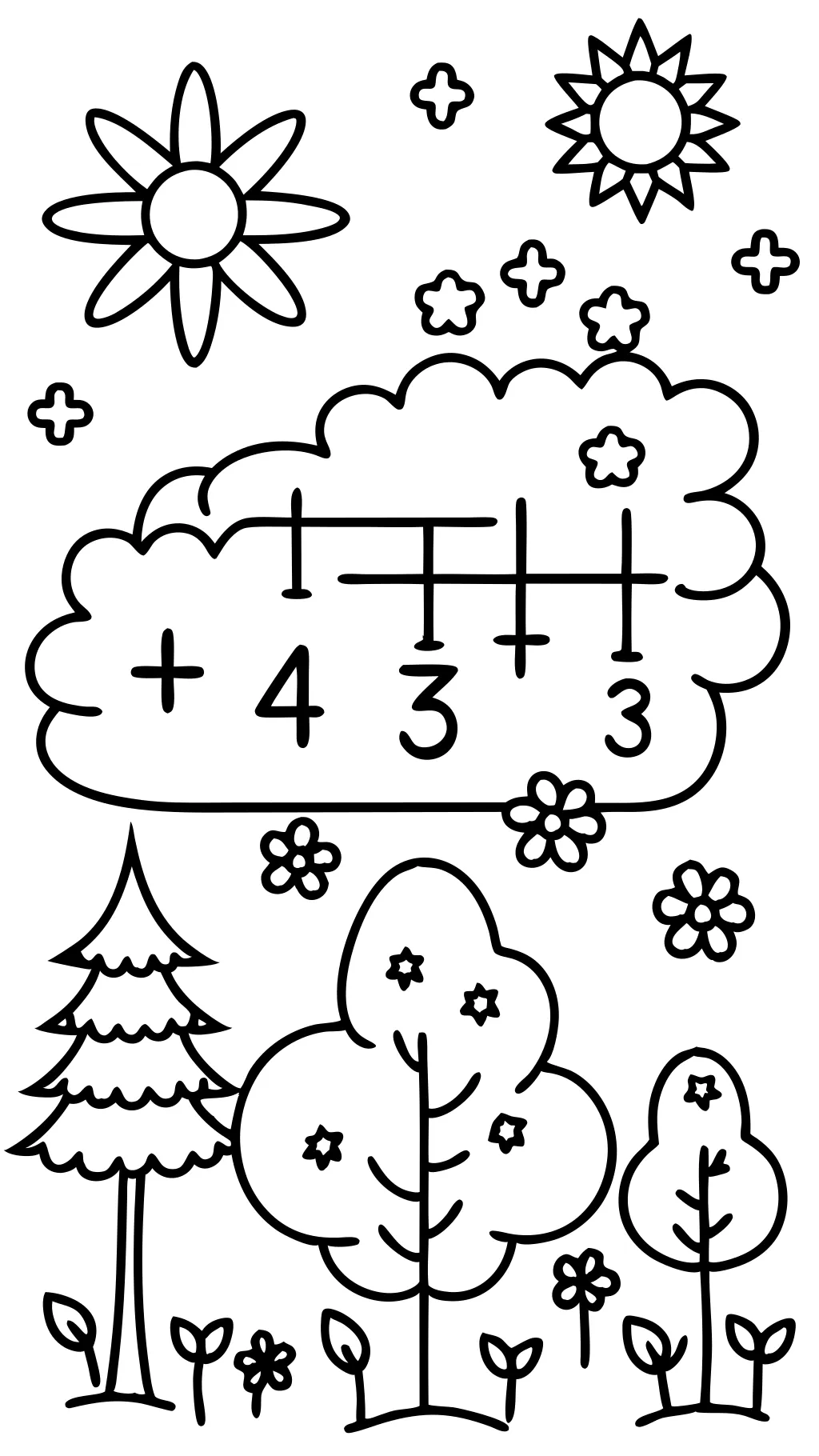 math coloring pages 4th grade